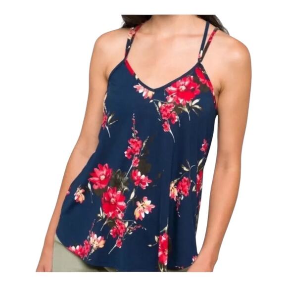 PaperMoon NWT Basima Back Detail Knit Top Beautiful Floral Tank Top Size 1X - Picture 12 of 13